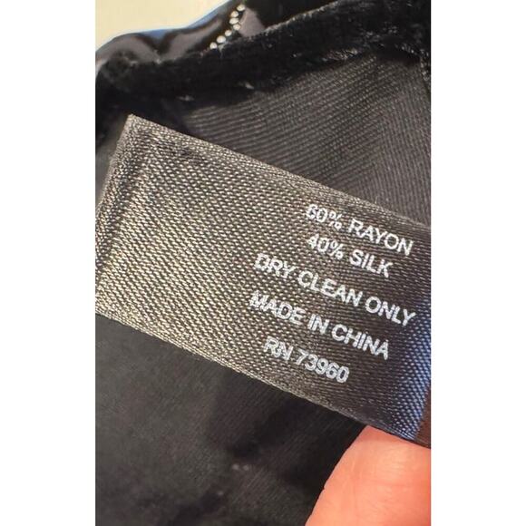 Avenue Scarf Sheer Burnout Velvet Silk Blend Goth Fairy Boho Festival 90s Look - Picture 7 of 12